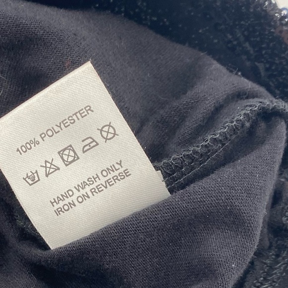 Jaded London Black & White Sequin Oversized T Shirt Punk Indie Sleeze - Picture 9 of 11